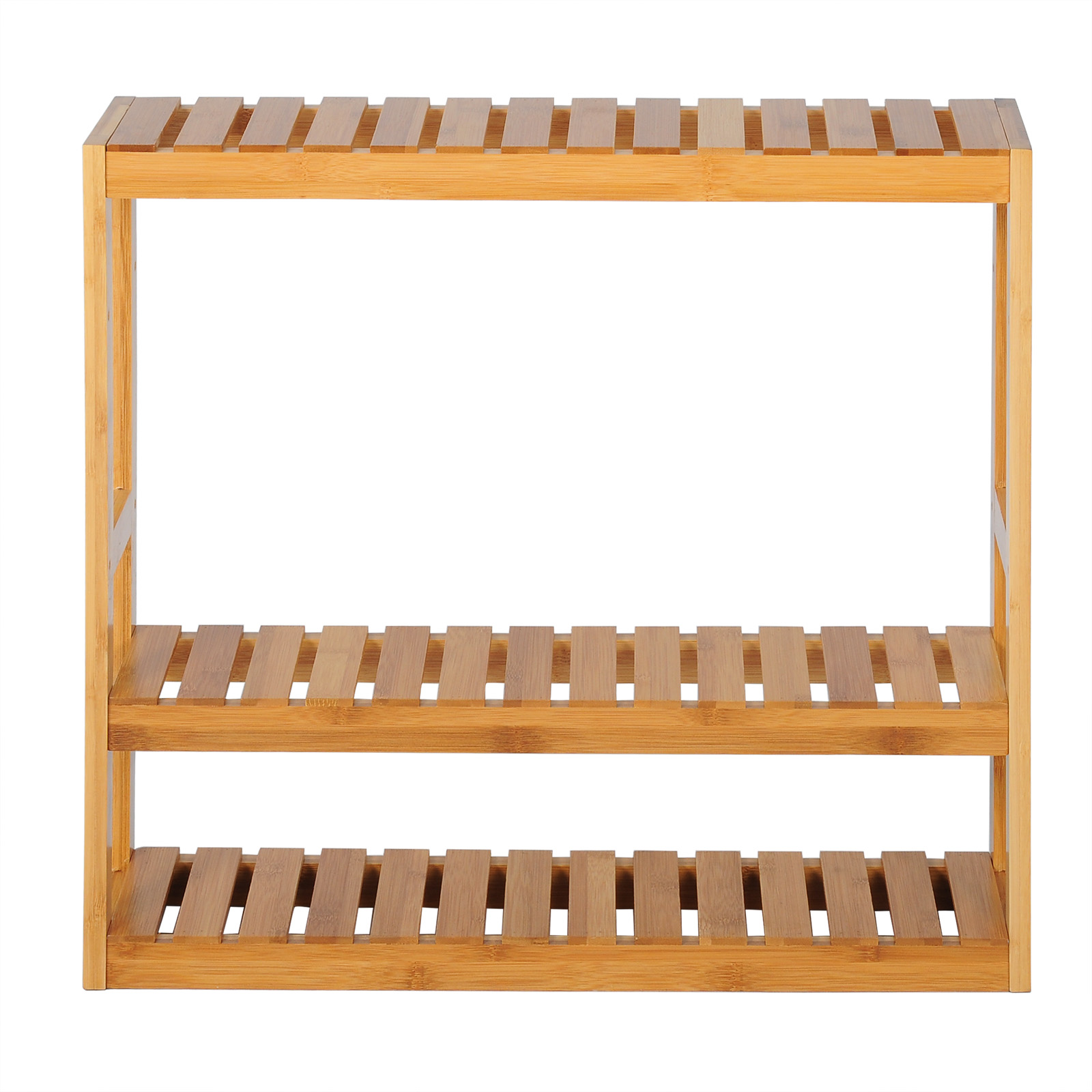 eSituro Wandregal Badregal Hängeregal Wandschrank Hängeschrank Bambus