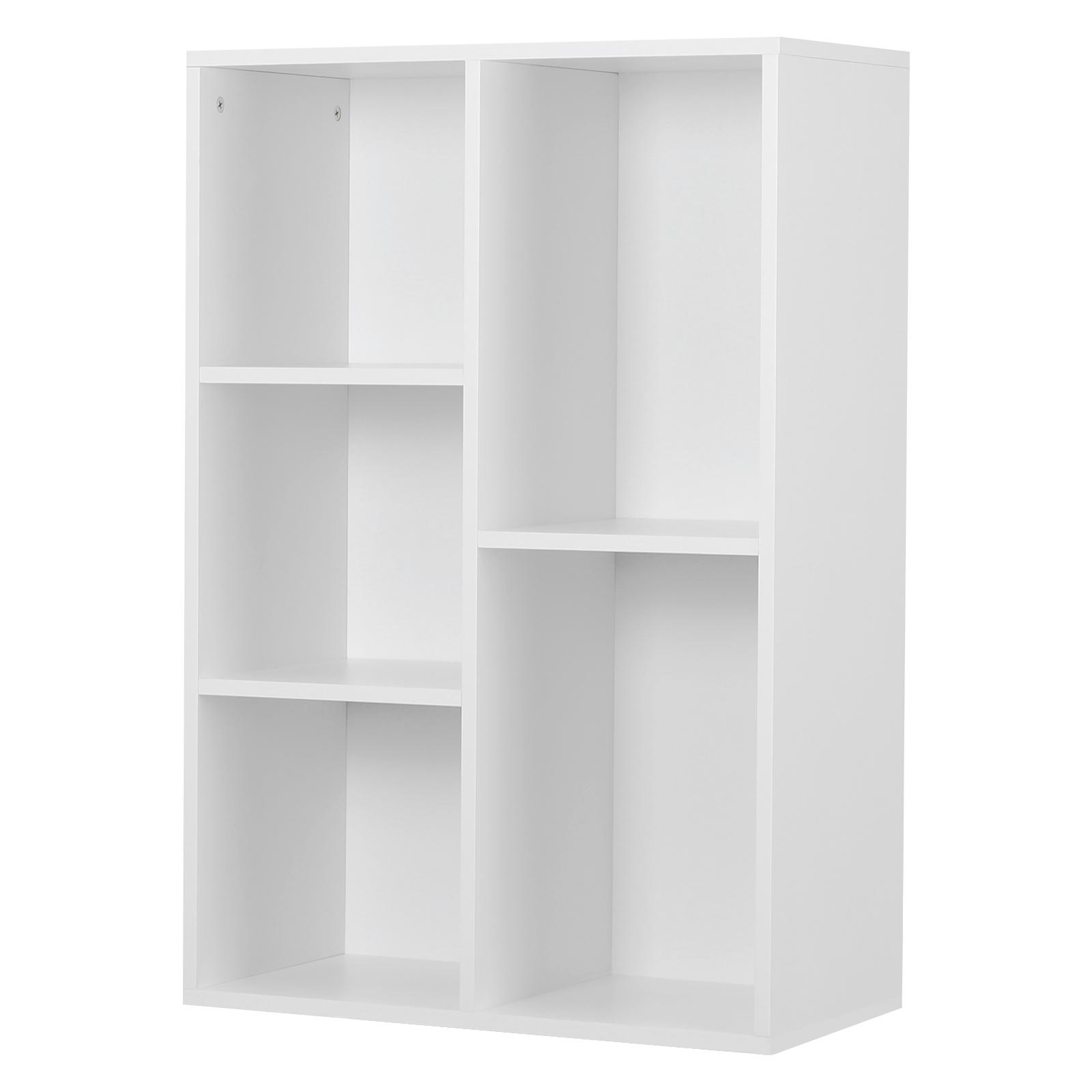 Bücherregal Bücherschrank 5 fächer Raumteiler Aktenschrank Standregal