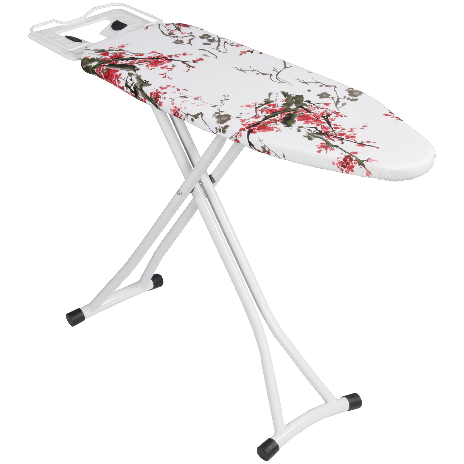 Bügeltisch Baumwolle Metall Bügelbrett mit Bügelablage Klappbar