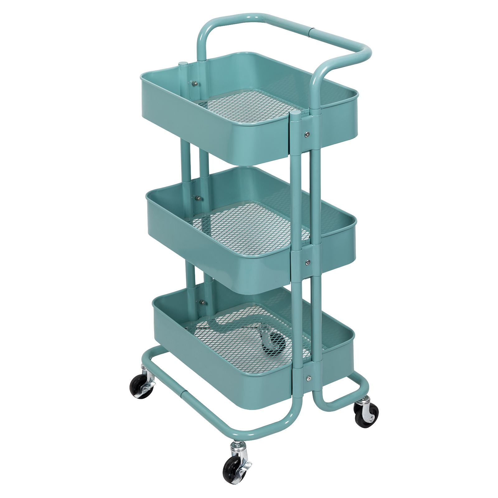 Küchenwagen Servierwagen Rollwagen Beistellwagen Trolley Metall Küche