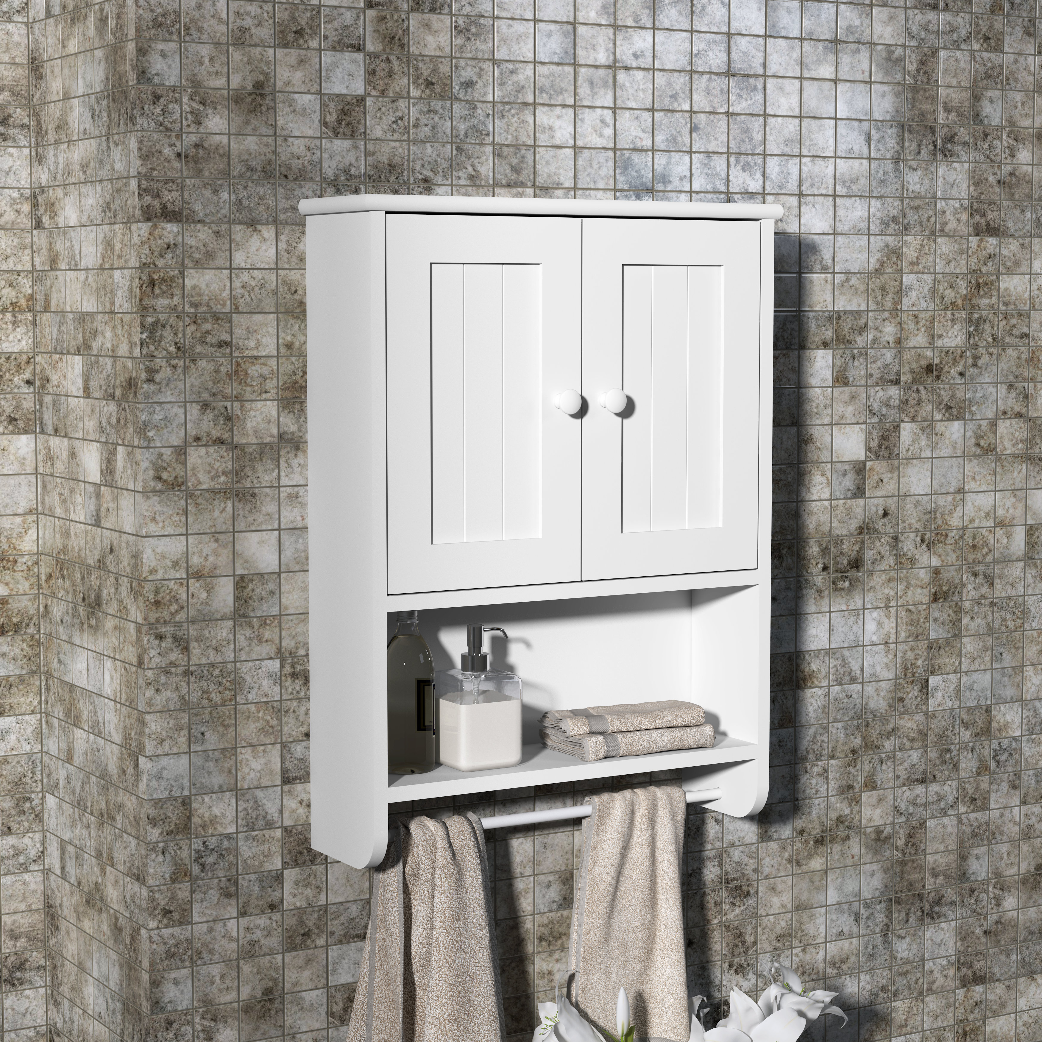 Wandschrank Badschrank Küchenschrank Badzimmer Hängeschrank aus MDF