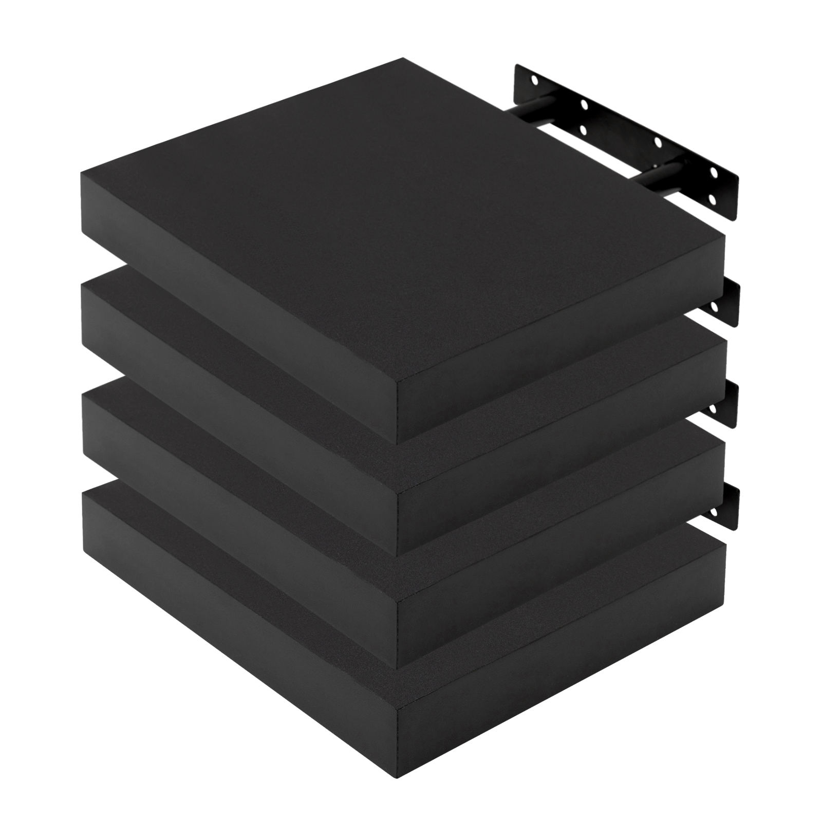 4er Wandregal Wandboard MDF Holz Hängeregal Küchenregal Wohnzimmer