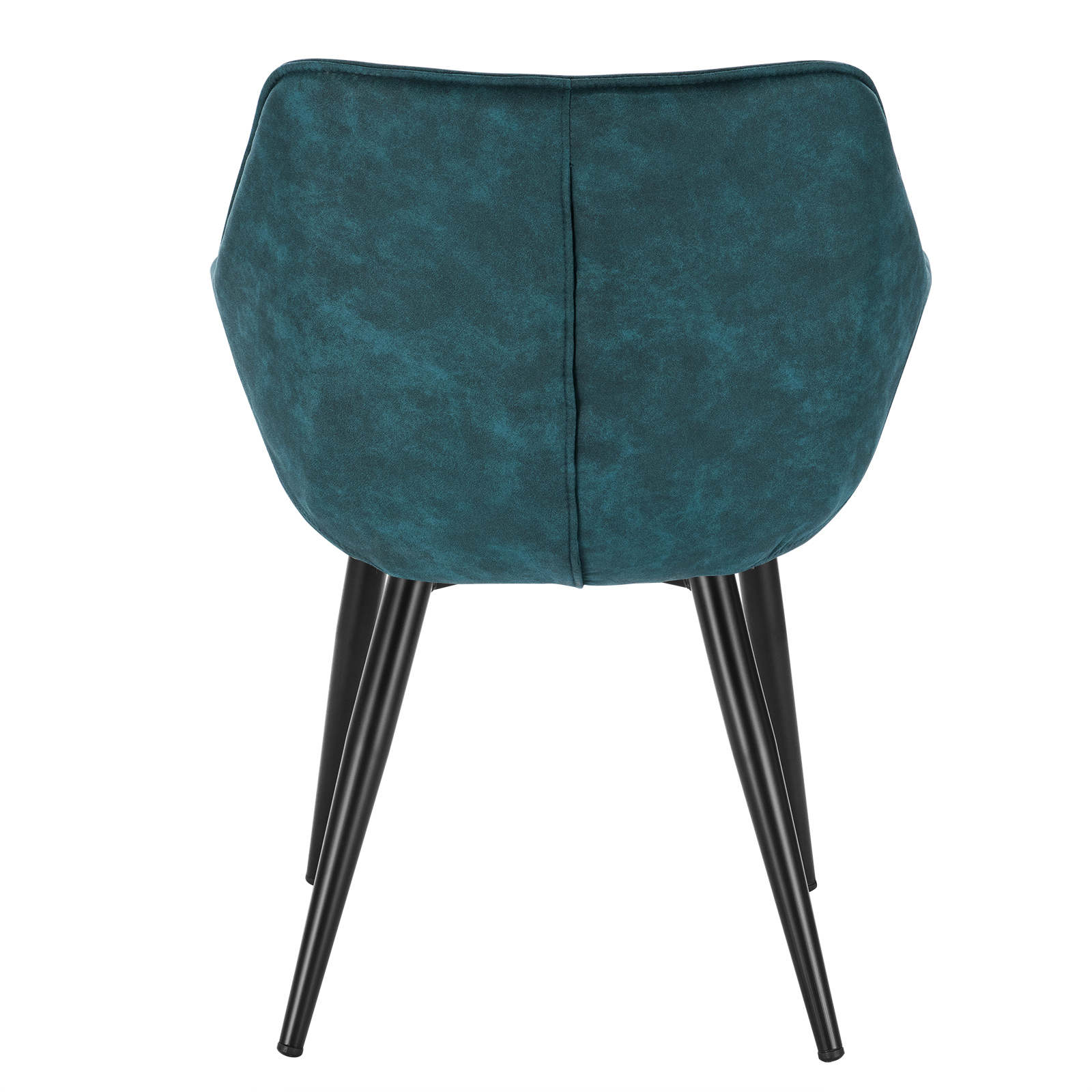 1/2/4/6er Esszimmerstühle mit Arm-Rücklehne Kunstlede Polsterstuhl