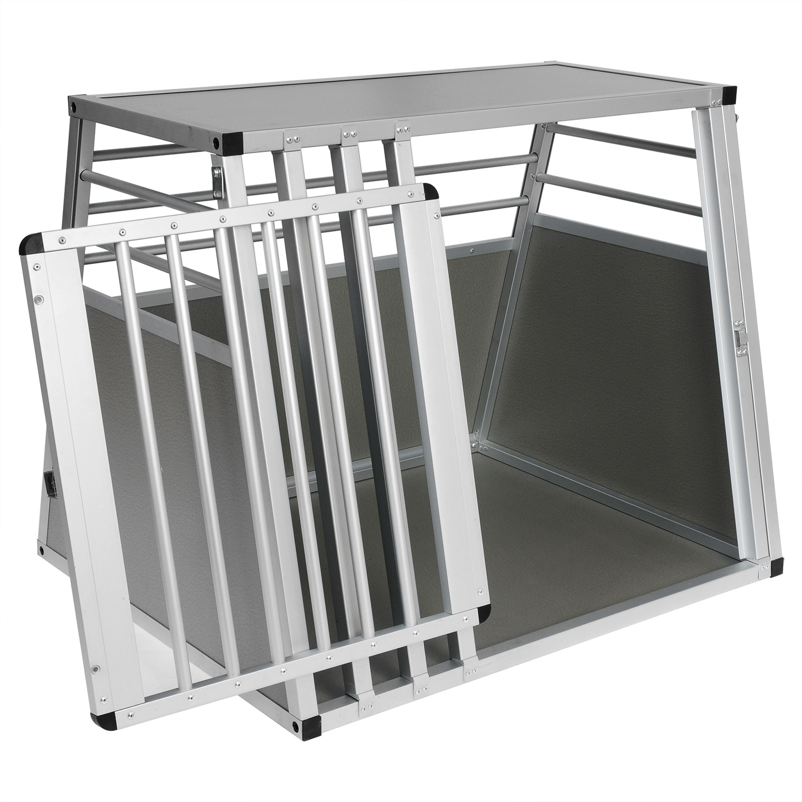 Hundebox Haustierkäfig Metallgitter Gitterbox Transportbox